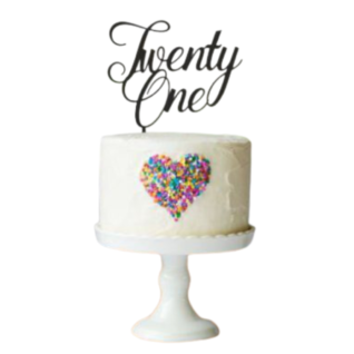 Acrylic Cake Toppers